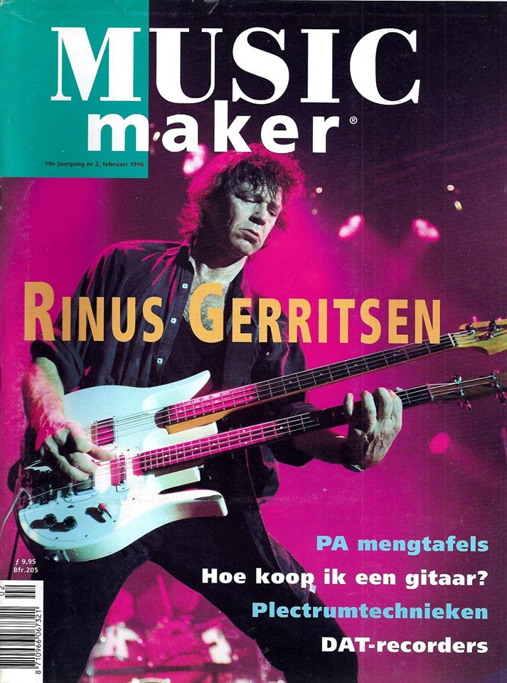 Music Maker Magazine, February 1996 Rinus Gerritsen on cover.